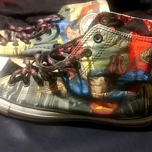Superman allstar converses